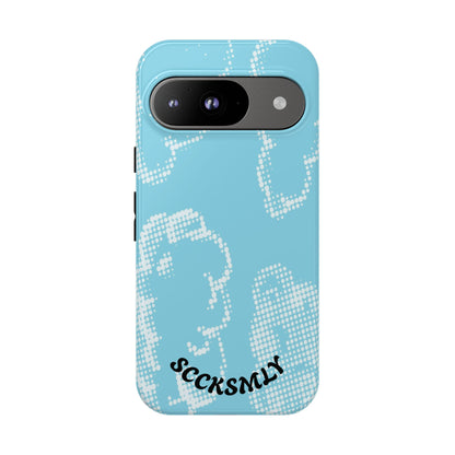 Comic Dot Sky Tough Phone Case for Google Pixel