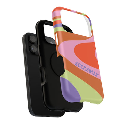 Curvy Swirl Phone Case for Apple
