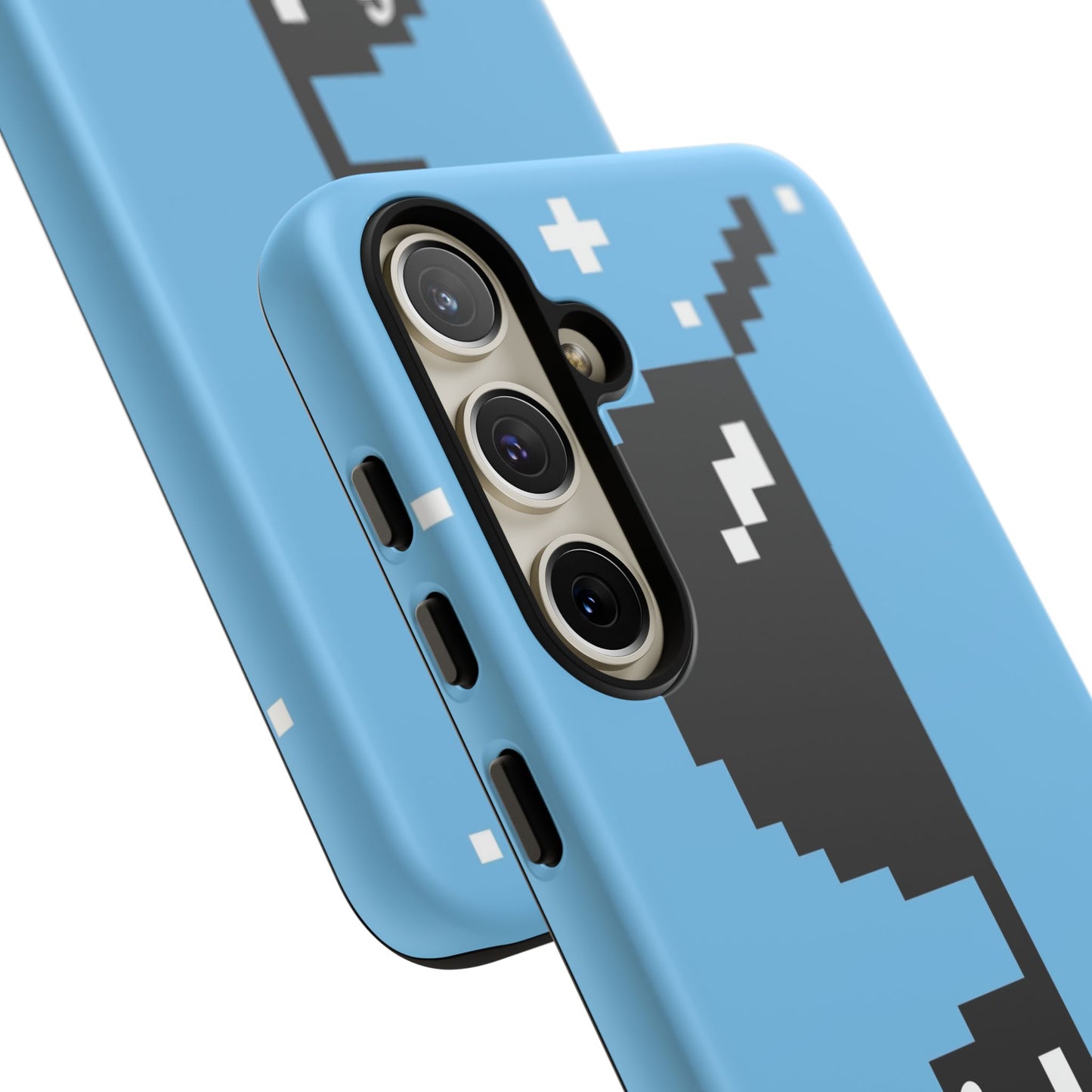Pixel Glass Tough Phone Case for Samsung