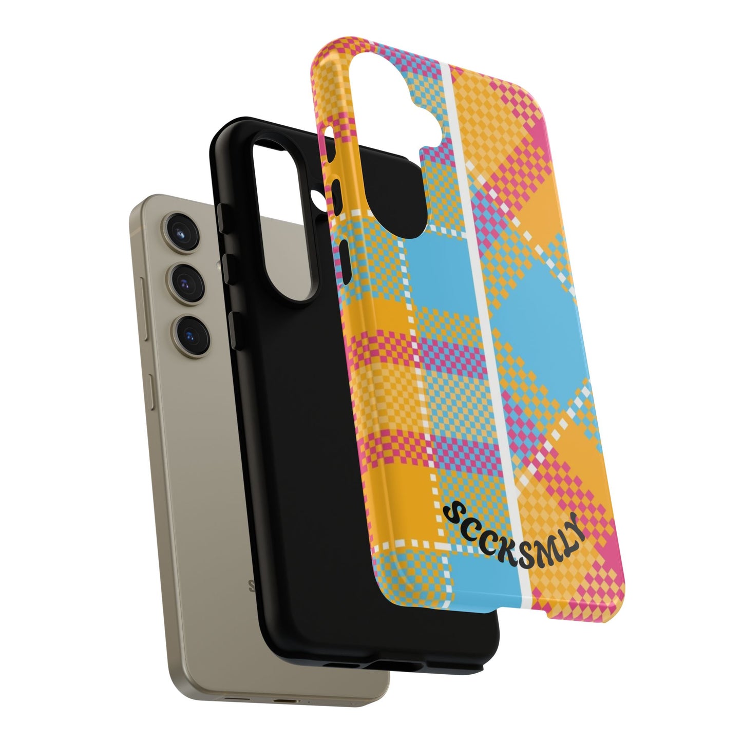 Pattern Punch Phone Case for Samsung