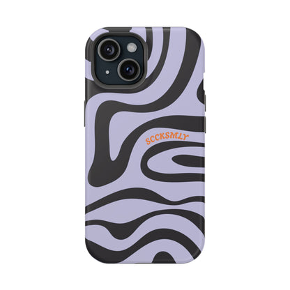 Purple Swirl Phone Case for Apple