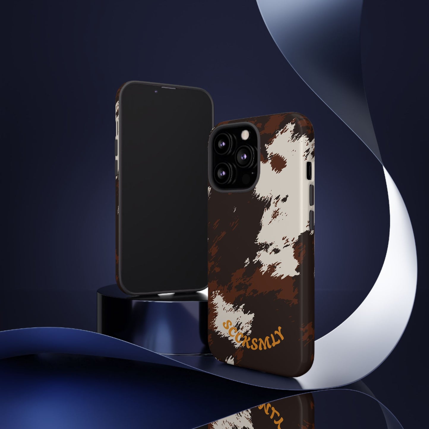Sooo Cowboy Orange Tough Phone Case for Apple