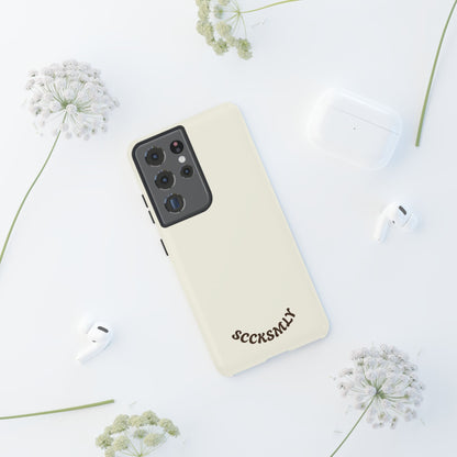 Cream Milk Chocolate Tough Phone Case for Samsung