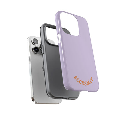 SOLID Lavender Mist Tough Case for Apple