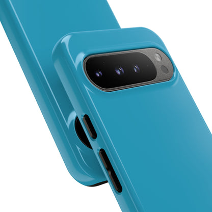 SOLID Blue Spook Tough Case for Google Pixel