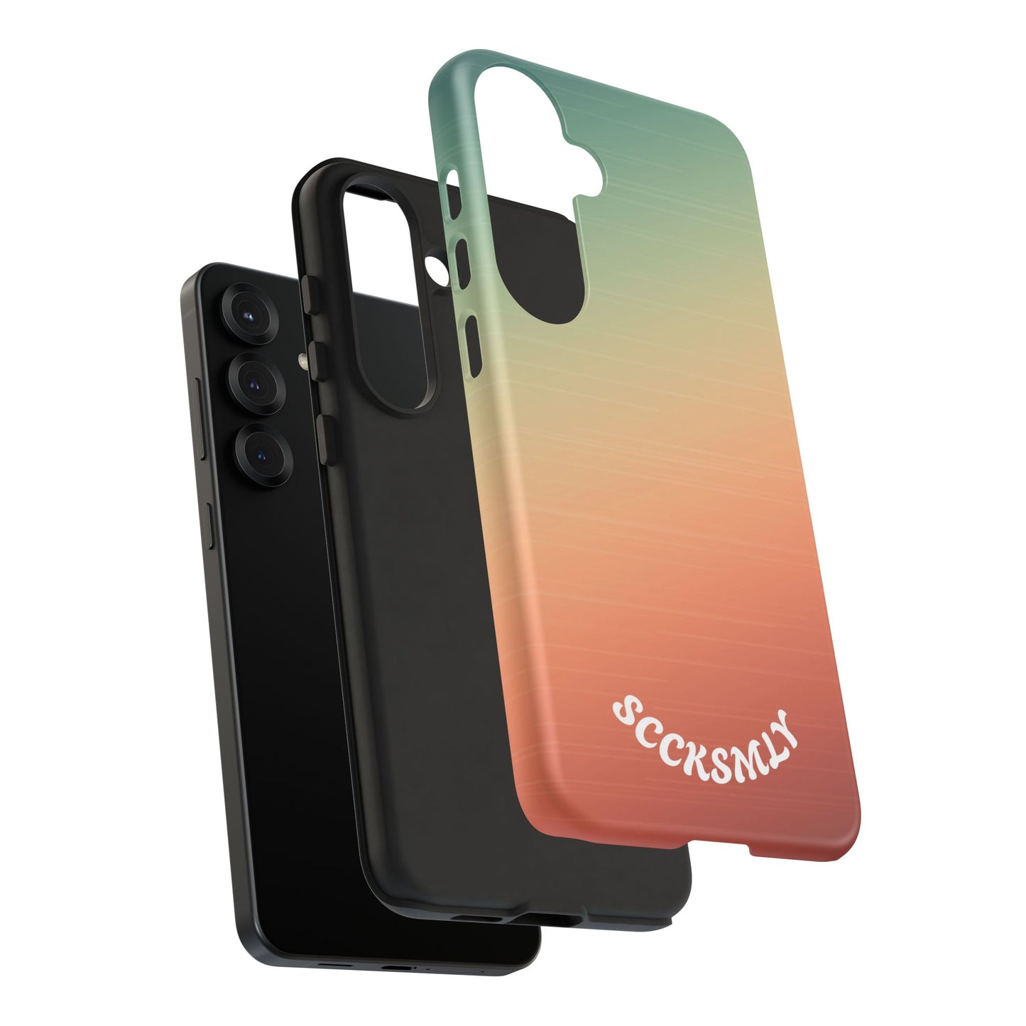 Warm Ombré Tough Phone Case for Samsung