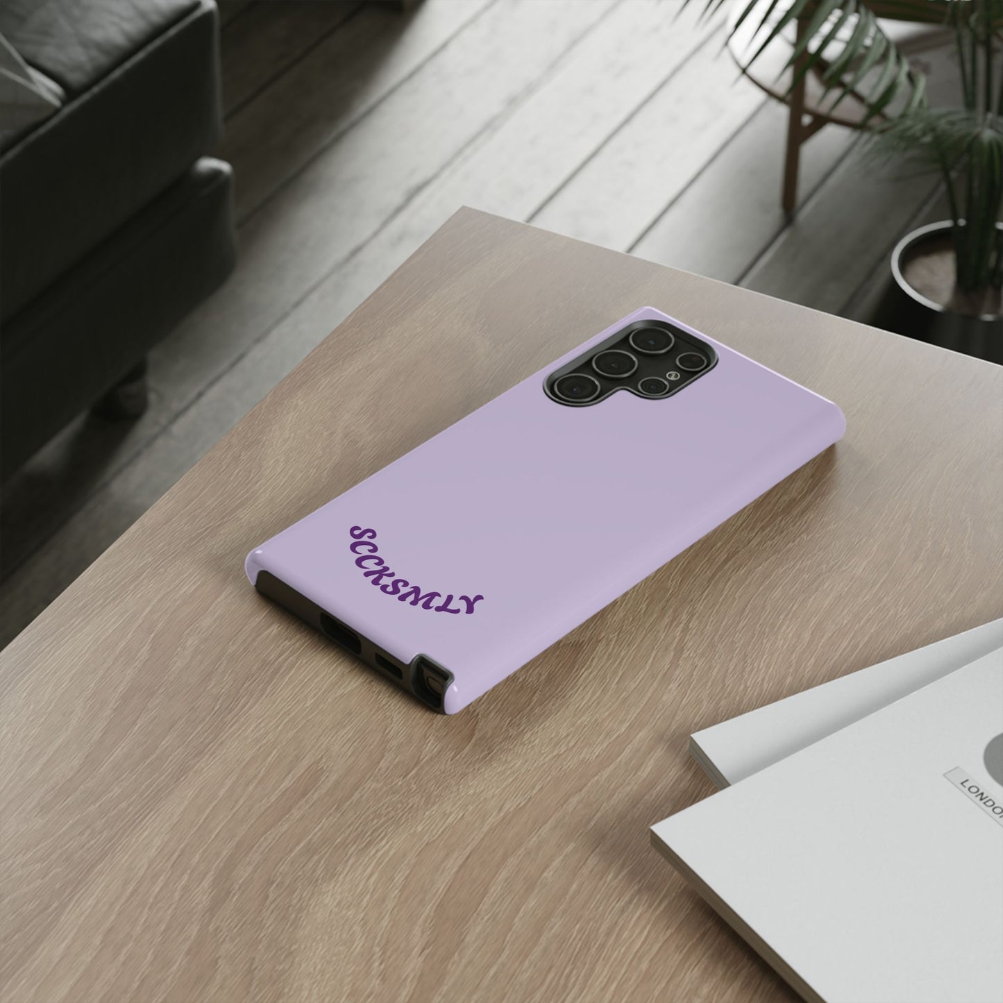 SOLID Morning Lilac Tough Case for Samsung