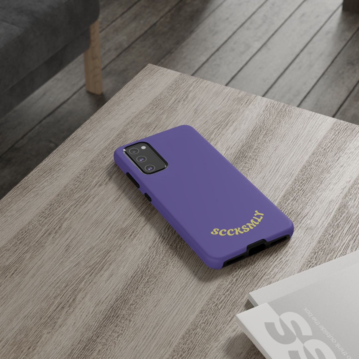 SOLID Dreamy Dusk Purple Tough Case for Samsung