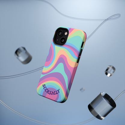 Pastel Swirl Phone Case for Apple