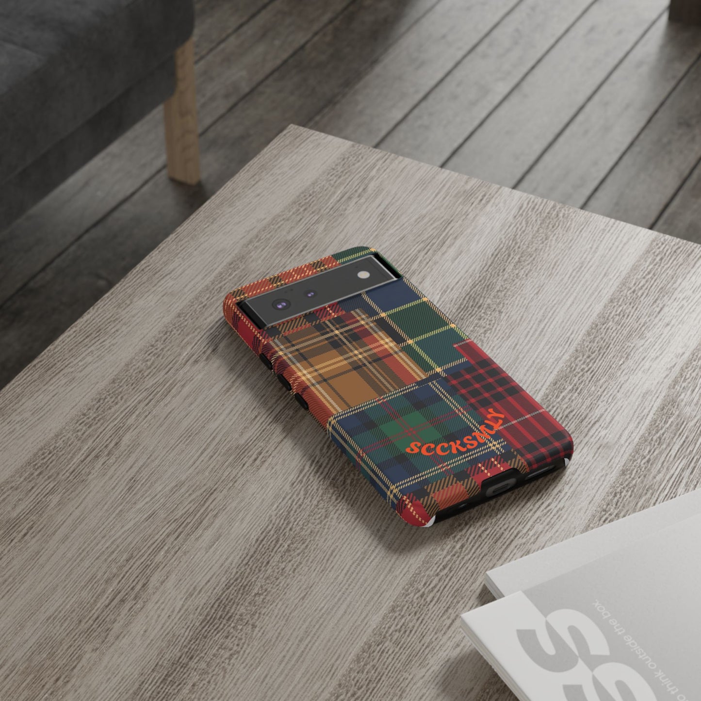 Heritage Hues Patchwork Tough Phone Case for Google Pixel