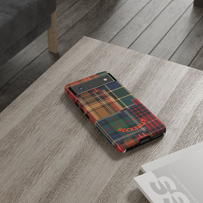 Heritage Hues Patchwork Tough Phone Case for Google Pixel