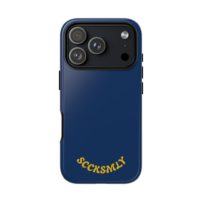 SOLID Cobalt Haze Tough Case for Apple