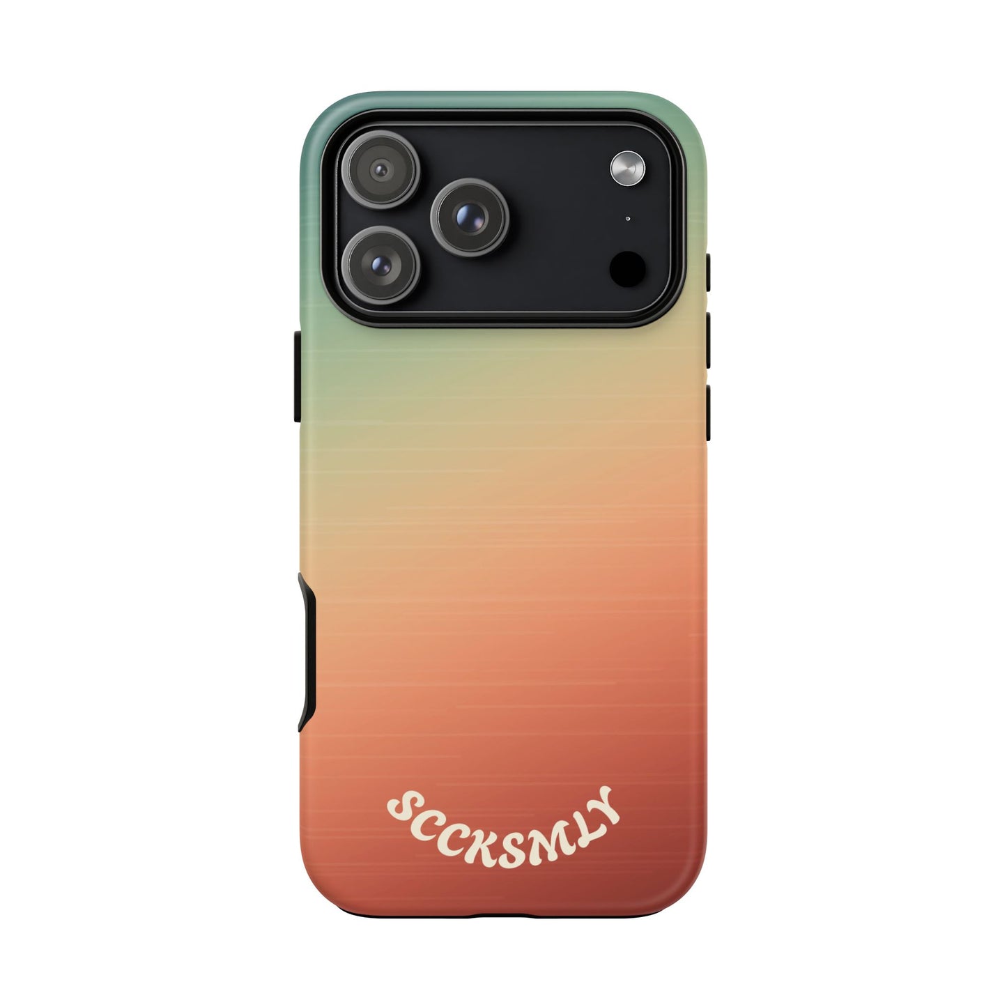 Warm Ombré Tough Phone Case for Apple