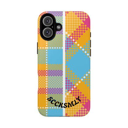 Pattern Punch Phone Case for Apple
