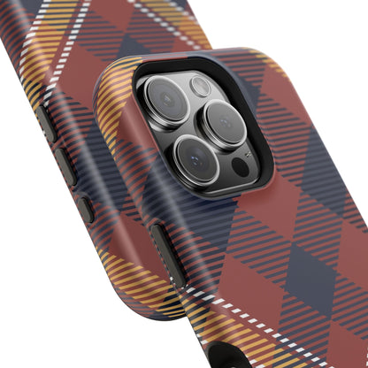 Harvest Tartan Phone Case for Apple