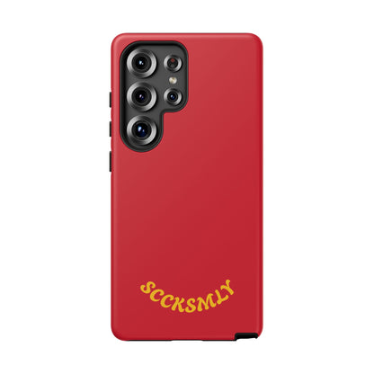 SOLID Calm Cherry Tough Case for Samsung