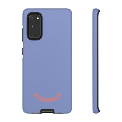 Periwinkle Blue Tough Phone Case for Samsung