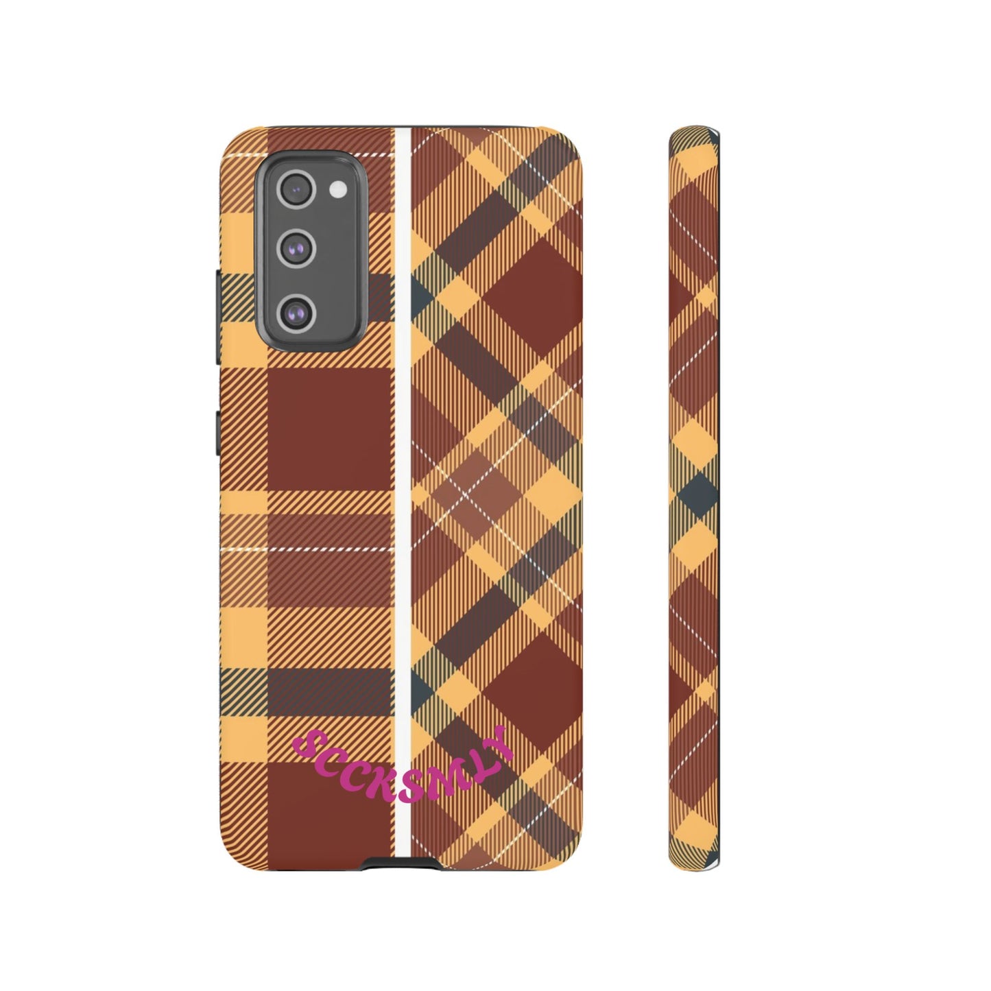 Autumn Plaid Phone Case for Samsung