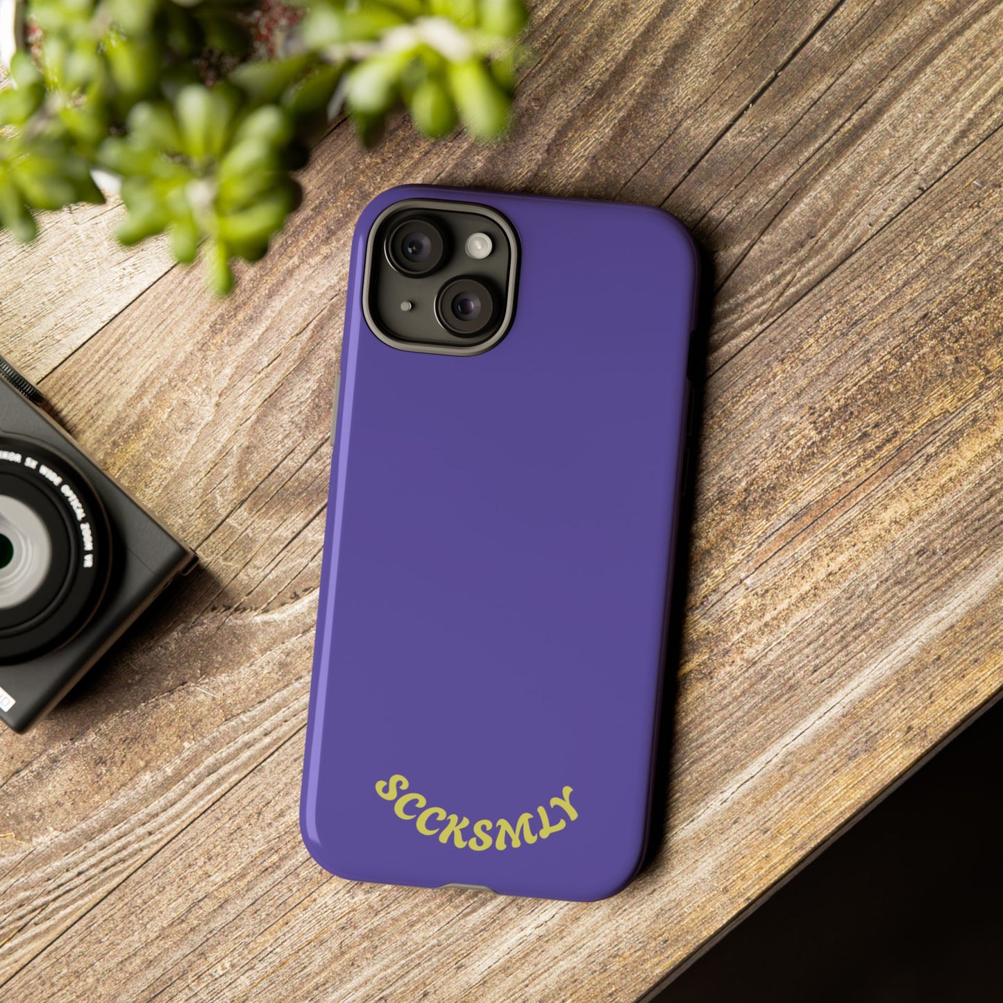 SOLID Dreamy Dusk Purple Tough Case for Apple