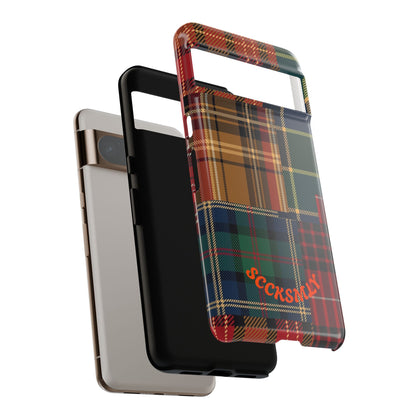 Heritage Hues Patchwork Tough Phone Case for Google Pixel
