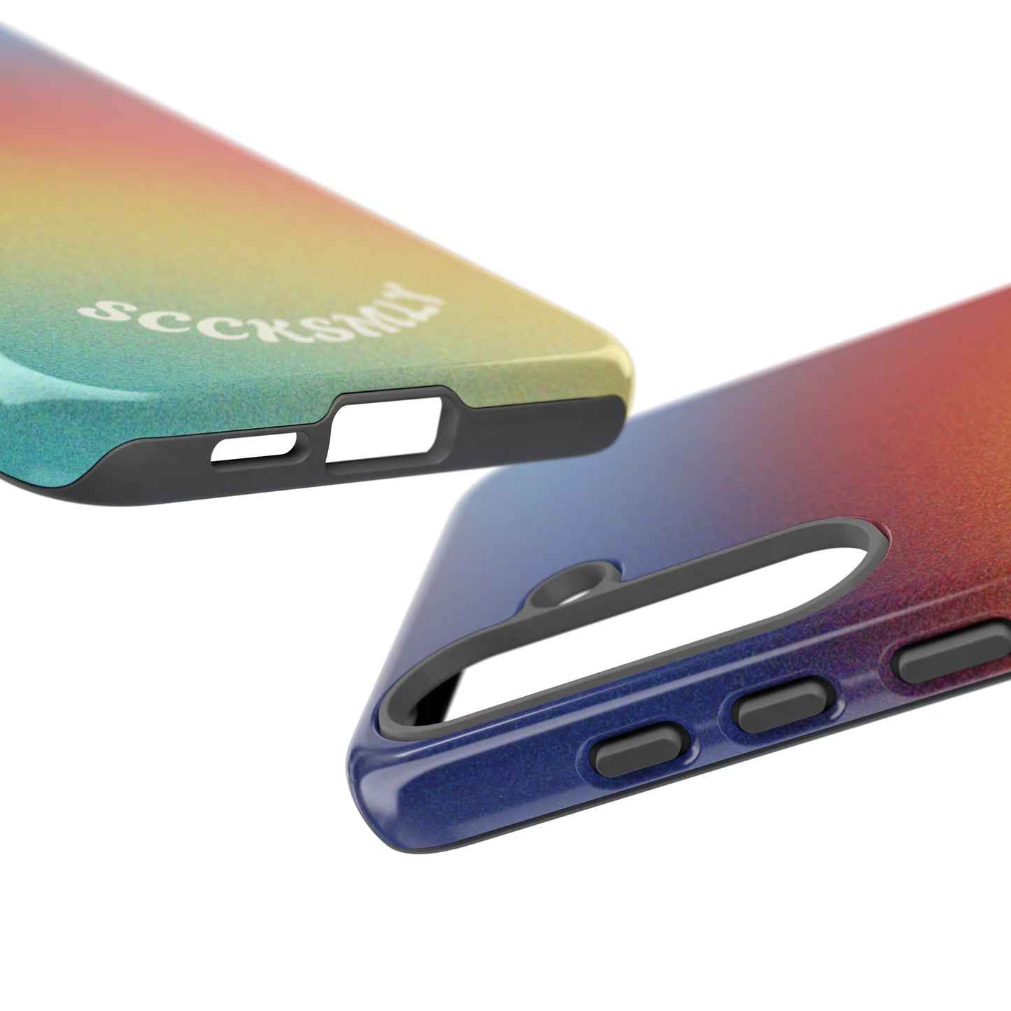 Faded Sunset Aura Tough Phone Case for Samsung