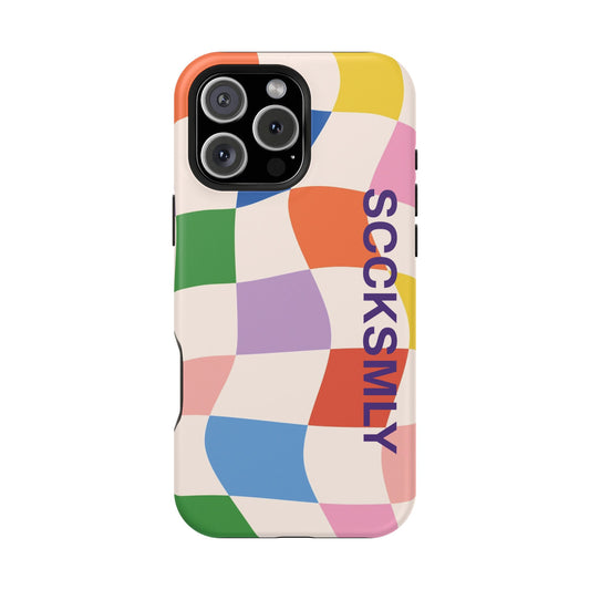 Flicker Checker Phone Case "IOS or Apple"