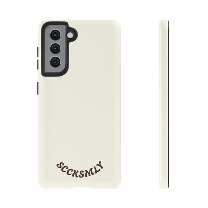 Cream Milk Chocolate Tough Phone Case for Samsung