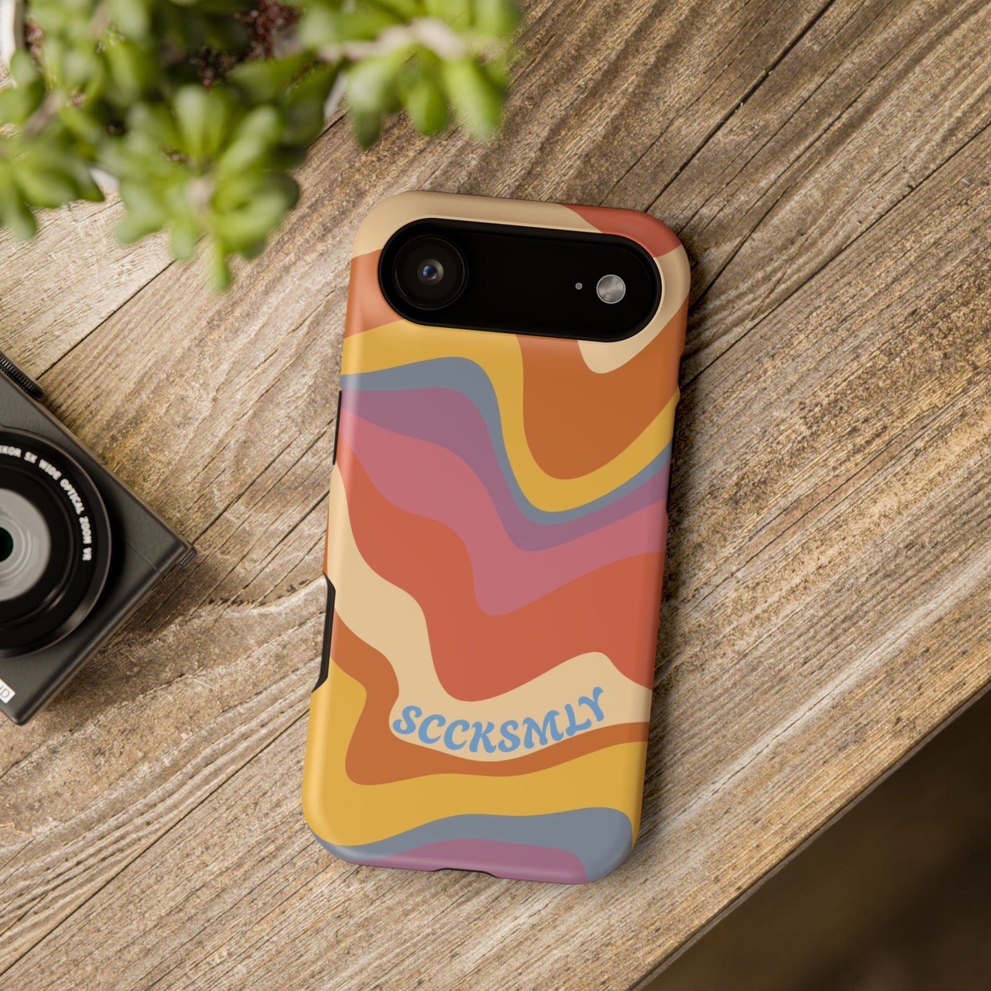 Warm Retro Phone Case for Apple