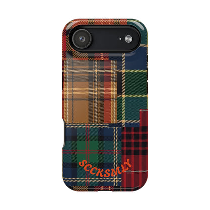 Heritage Hues Patchwork Tough Phone Case for Apple