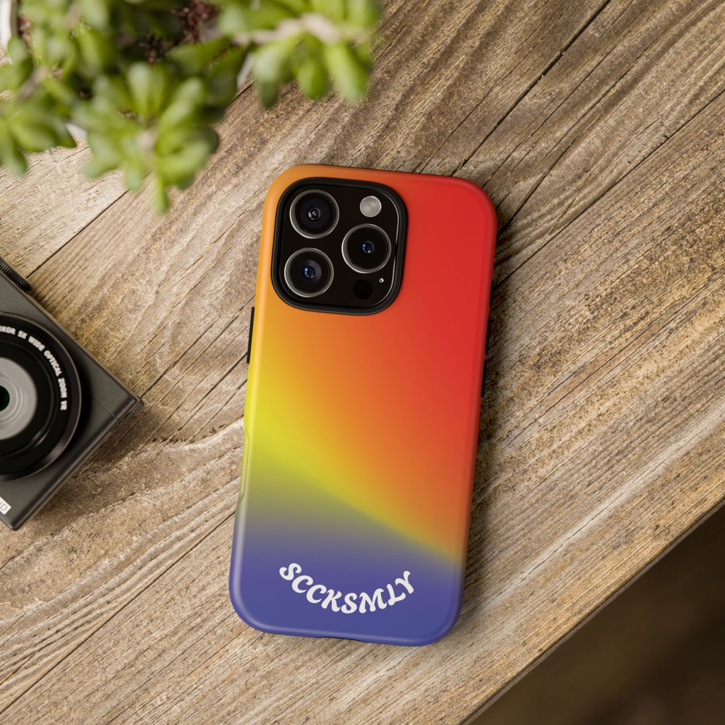 Volcanic Rain Tough Phone Case for Apple