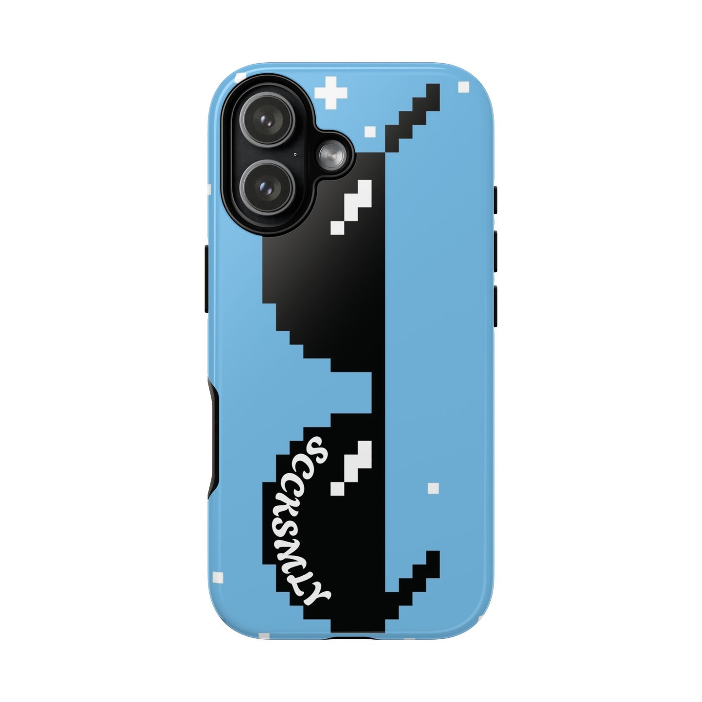 Pixel Glass Tough Phone Case for Apple