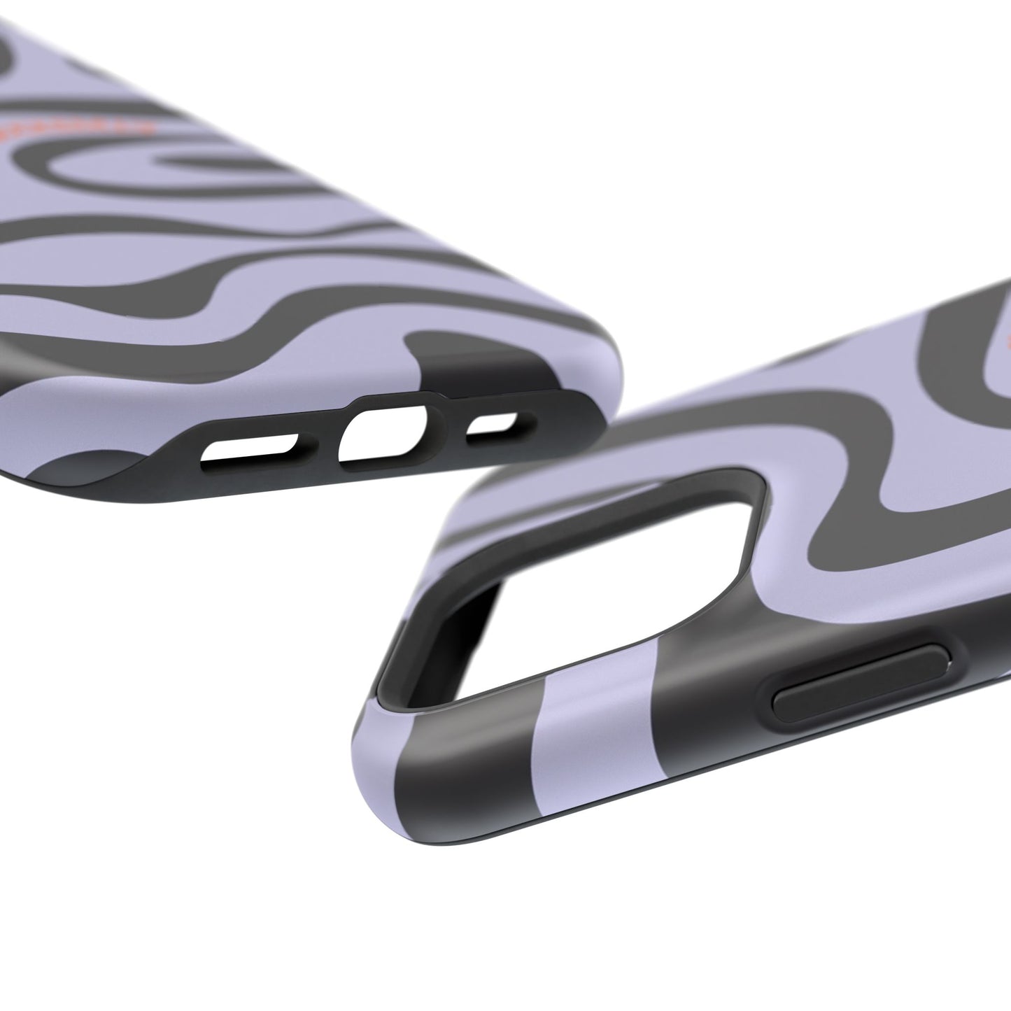 Purple Swirl Phone Case for "IOS or Apple"