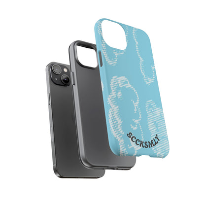 Comic Dot Sky Tough Phone Case for Apple