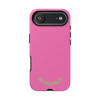 SOLID Sweet Static Pink Tough Case for Apple