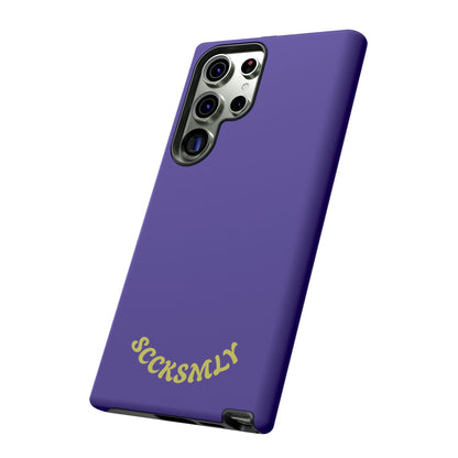 SOLID Dreamy Dusk Purple Tough Case for Samsung