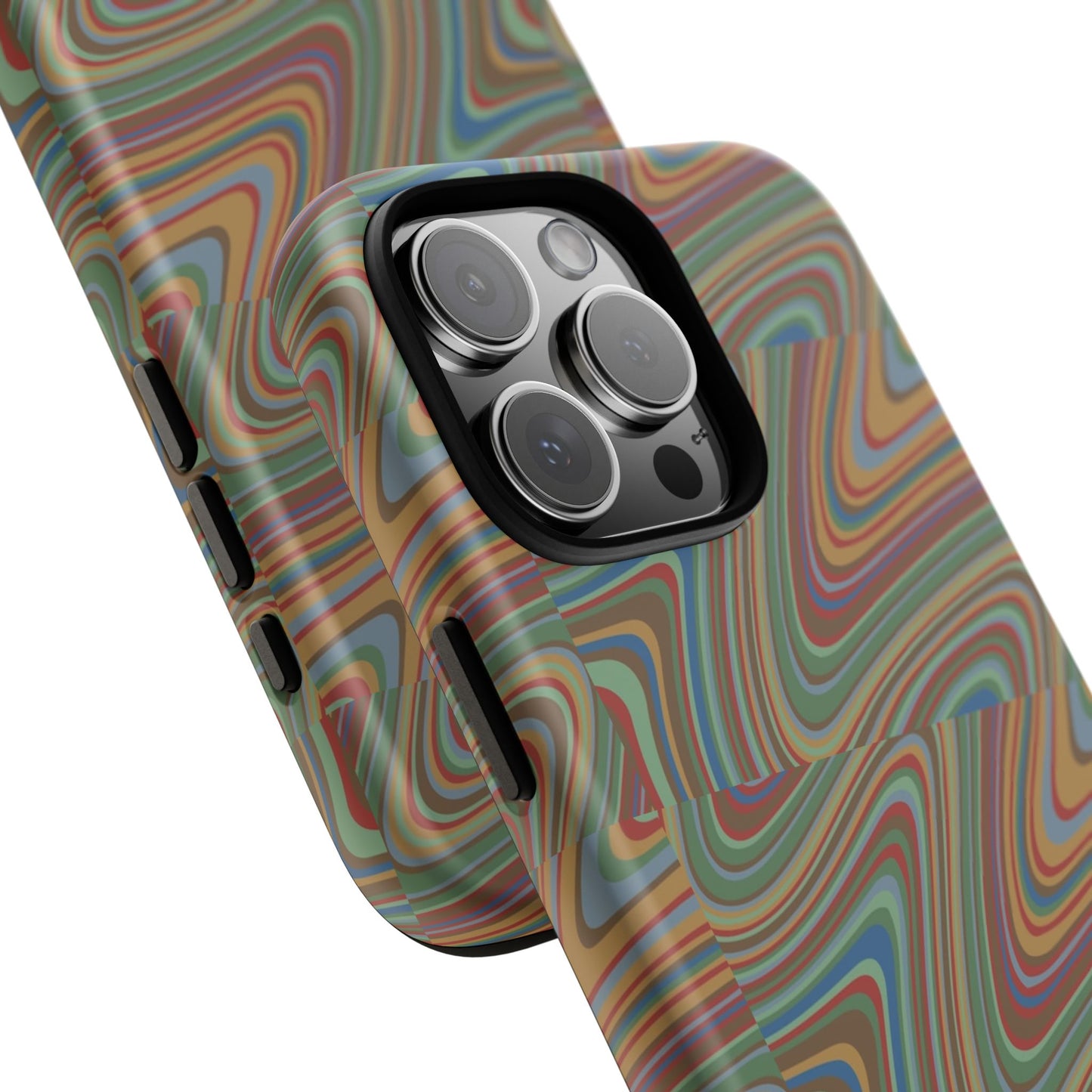 Earthly Waves Tough Phone Case for Apple