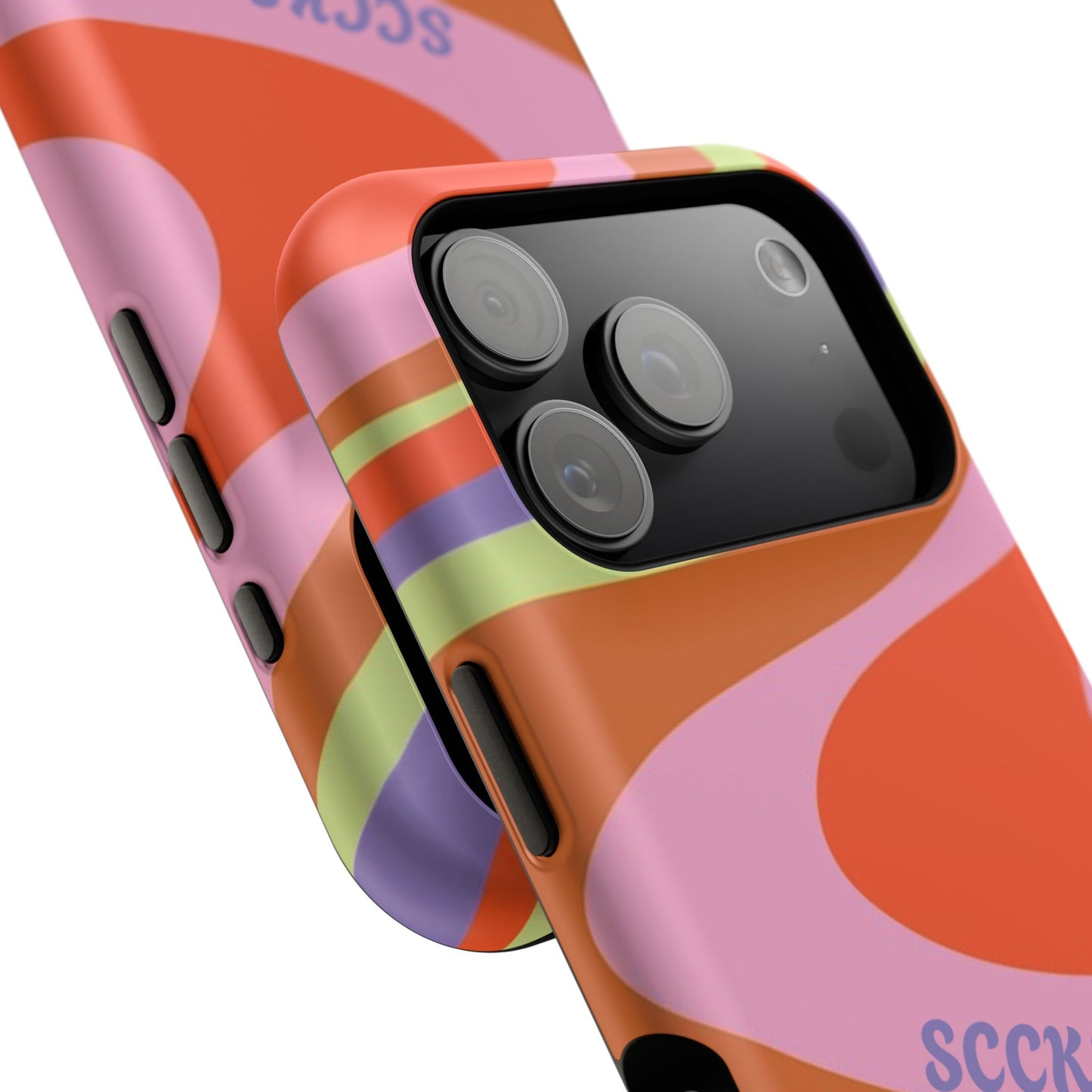 Curvy Swirl Phone Case for Apple