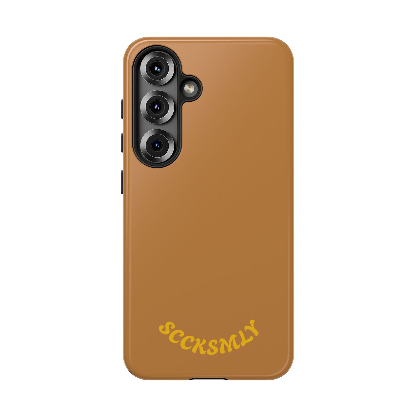 SOLID Spice Caramel Tough Case for Samsung