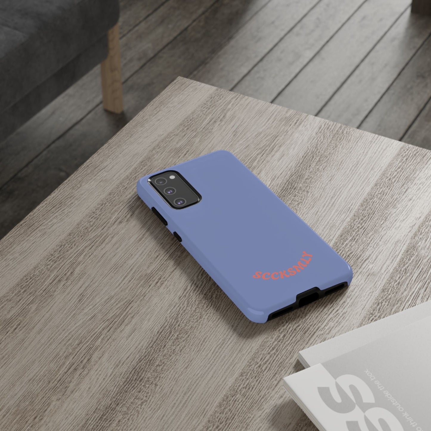 Periwinkle Blue Tough Phone Case for Samsung