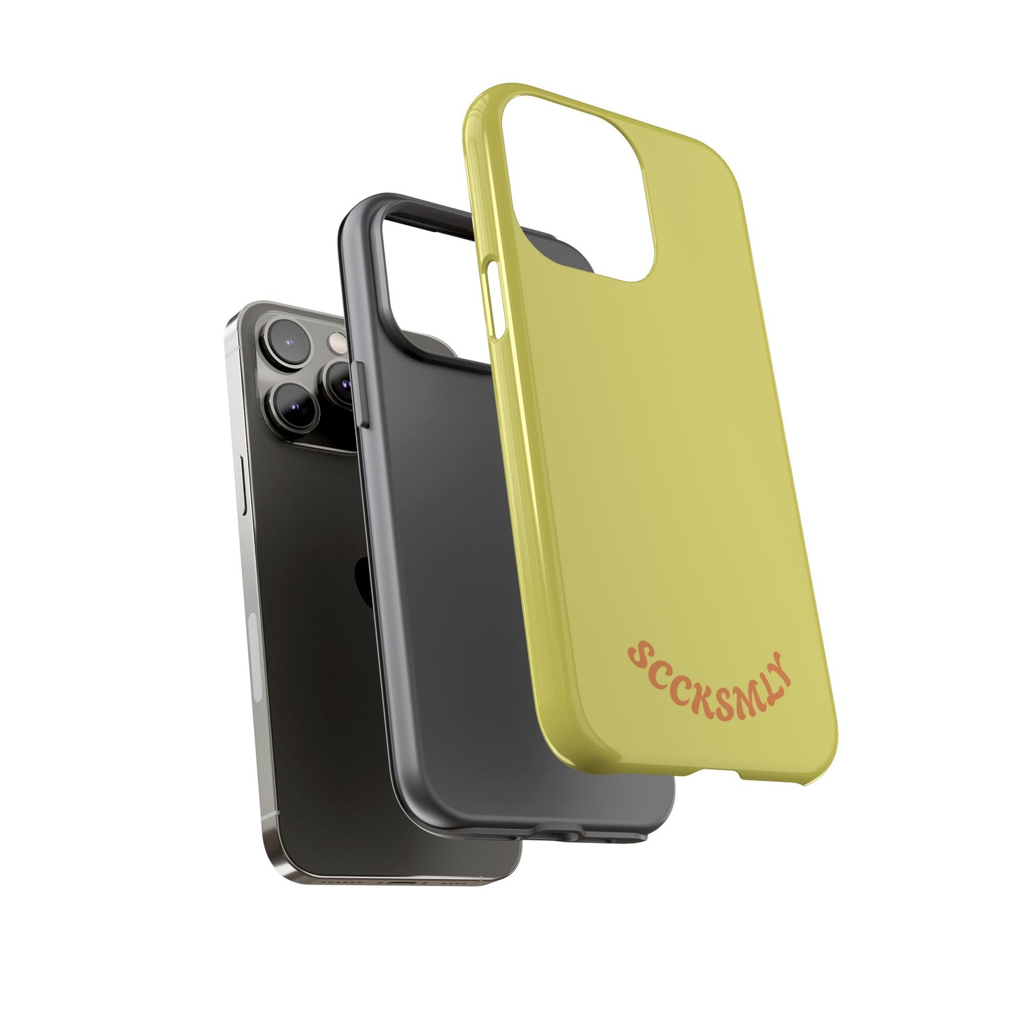 SOLID Lemon Dijon Glaze Tough Case for Apple