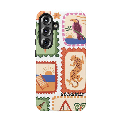 Tropical Print Phone Case for Samsung
