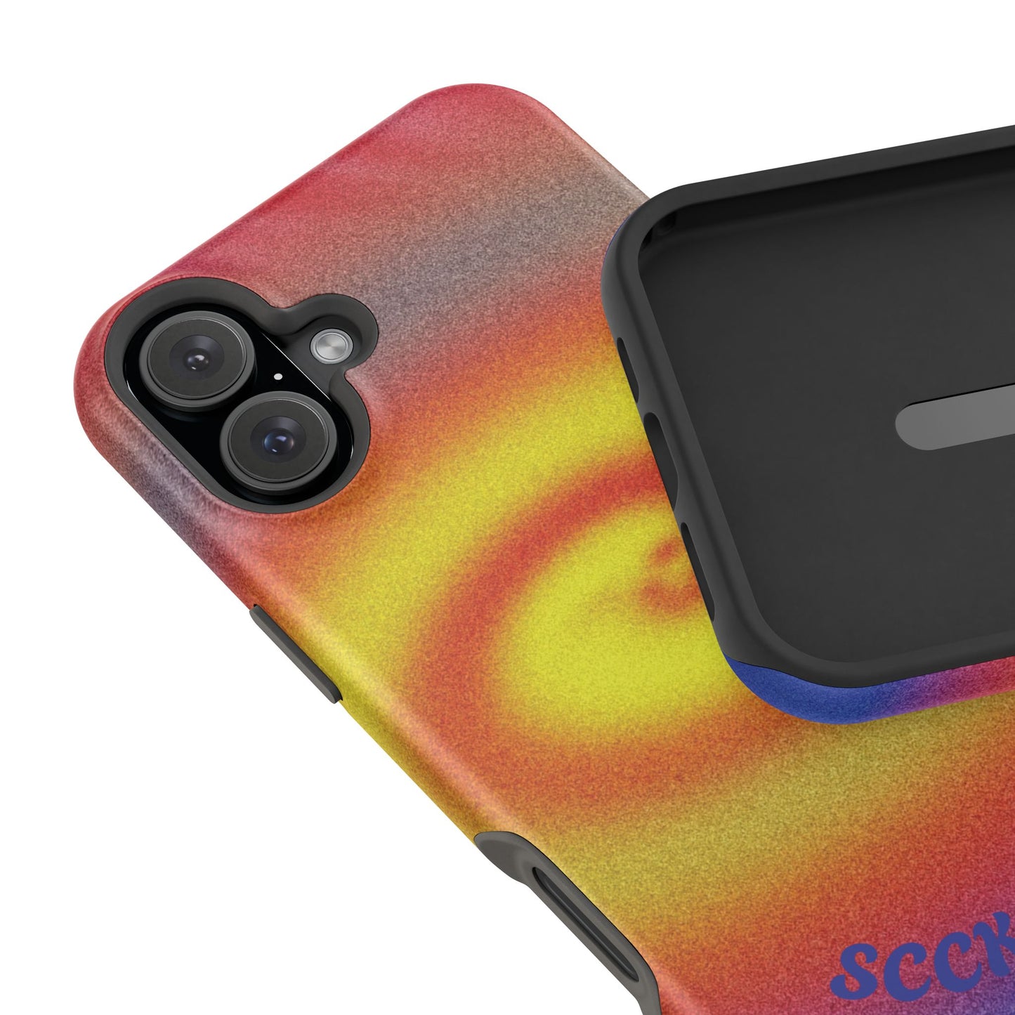 Toxic Spiral Tough Phone Case for Apple