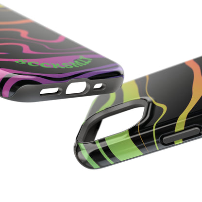 Dark Rainbow Phone Case for Apple