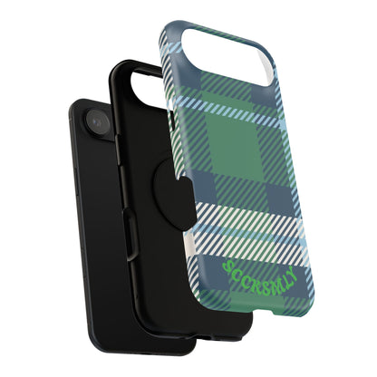 Earth and Sky Plaid Phone Case for Apple