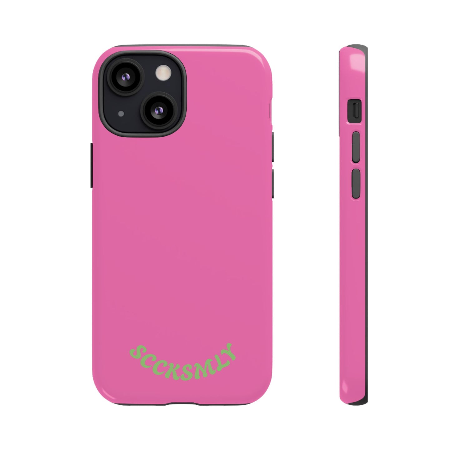 SOLID Sweet Static Pink Tough Case for Apple