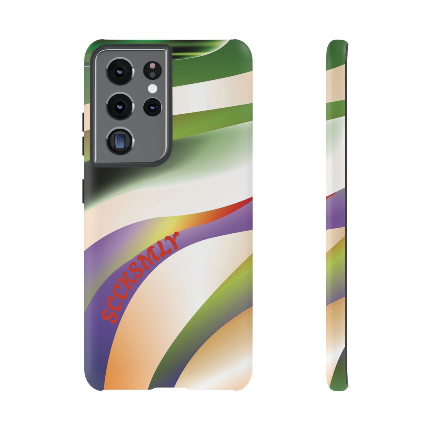 Green Waves Phone Case for Samsung