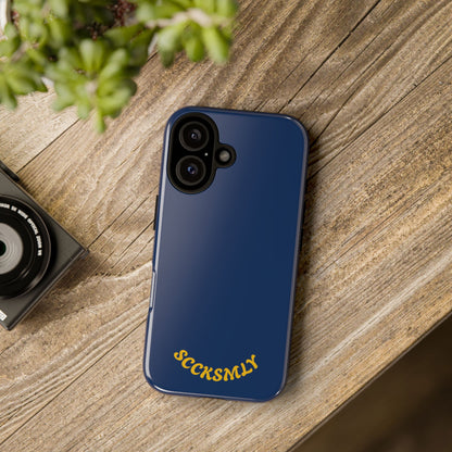 SOLID Cobalt Haze Tough Case for Apple