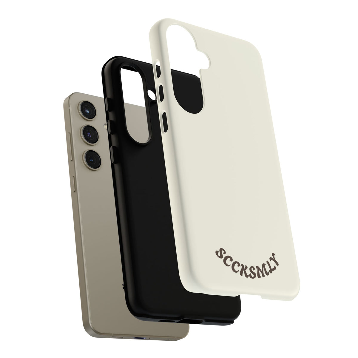 Cream Milk Chocolate Tough Phone Case for Samsung