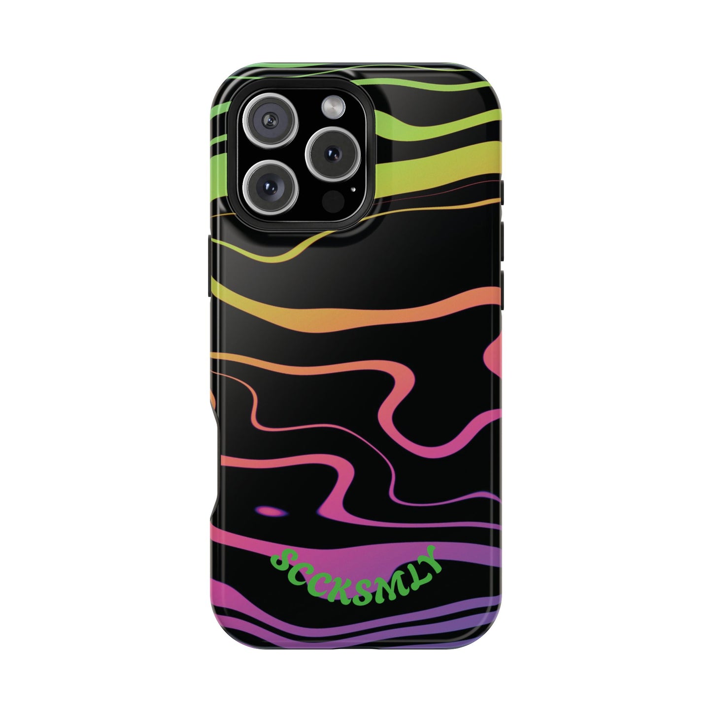 Dark Rainbow Phone Case for Apple