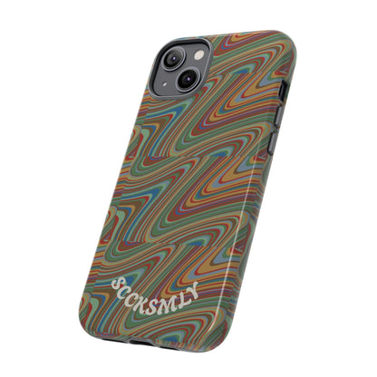 Earthly Waves Tough Phone Case for Apple